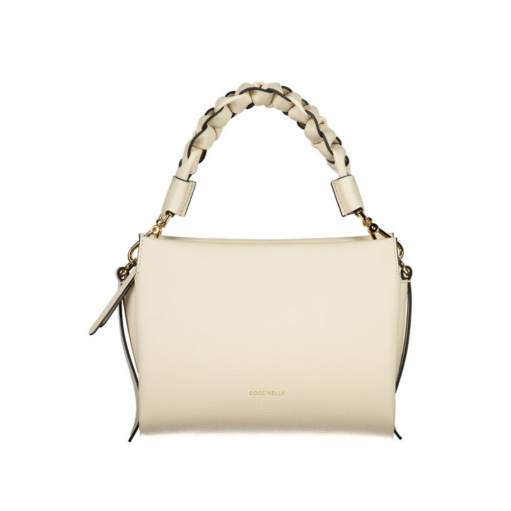 Coccinelle Bianco Leather Women's Bag