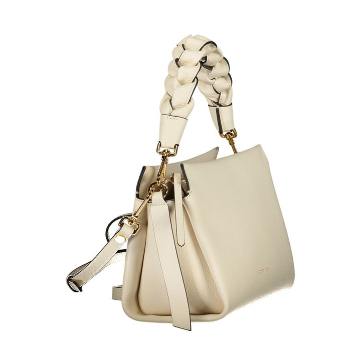 Coccinelle Bianco Leather Women's Bag