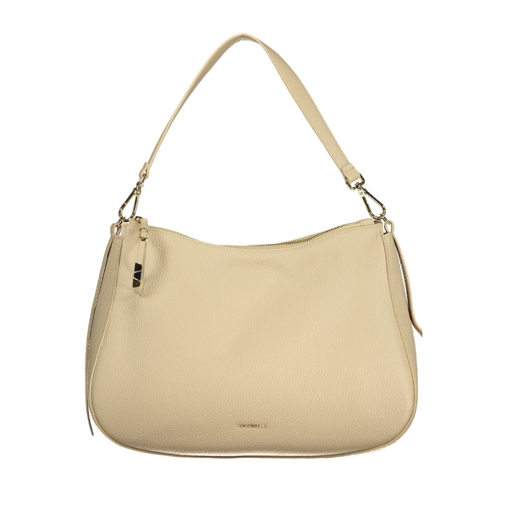 Coccinelle Beige Leather Women's Bag