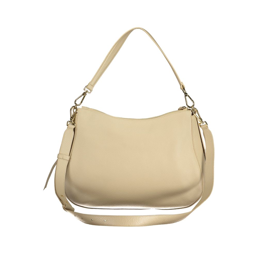 Coccinelle Beige Leather Women's Bag