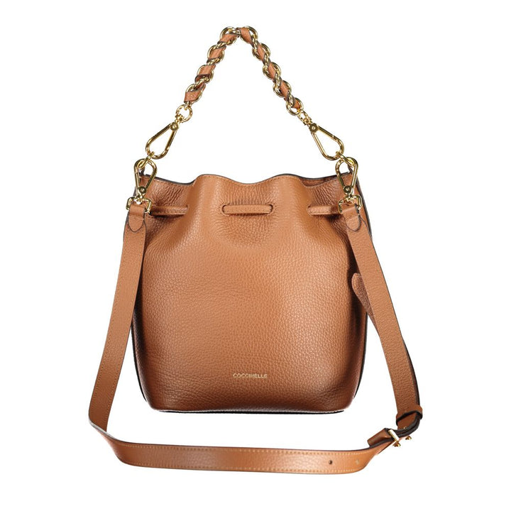 Coccinelle Brown Leather Woman Bag
