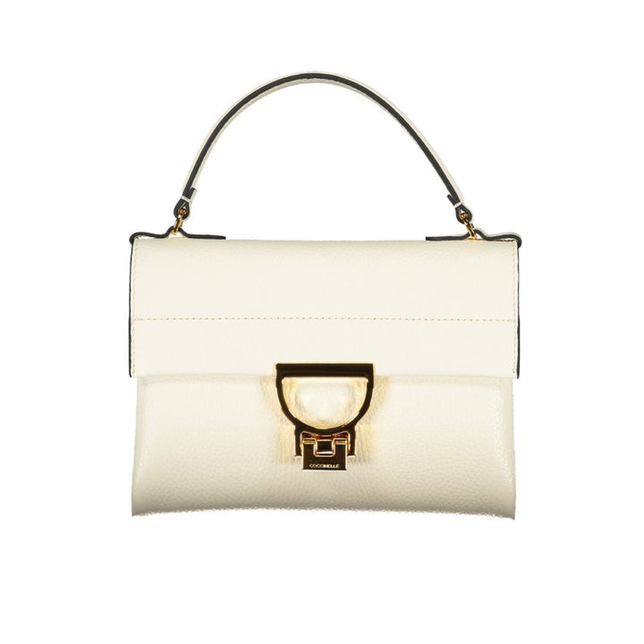 Coccinelle Bianco Leather Women's Bag