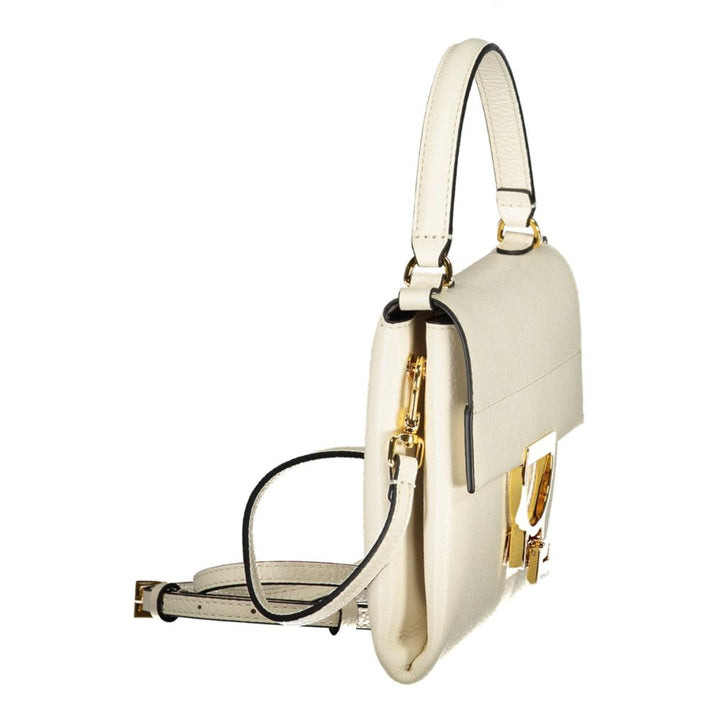 Coccinelle Bianco Leather Women's Bag