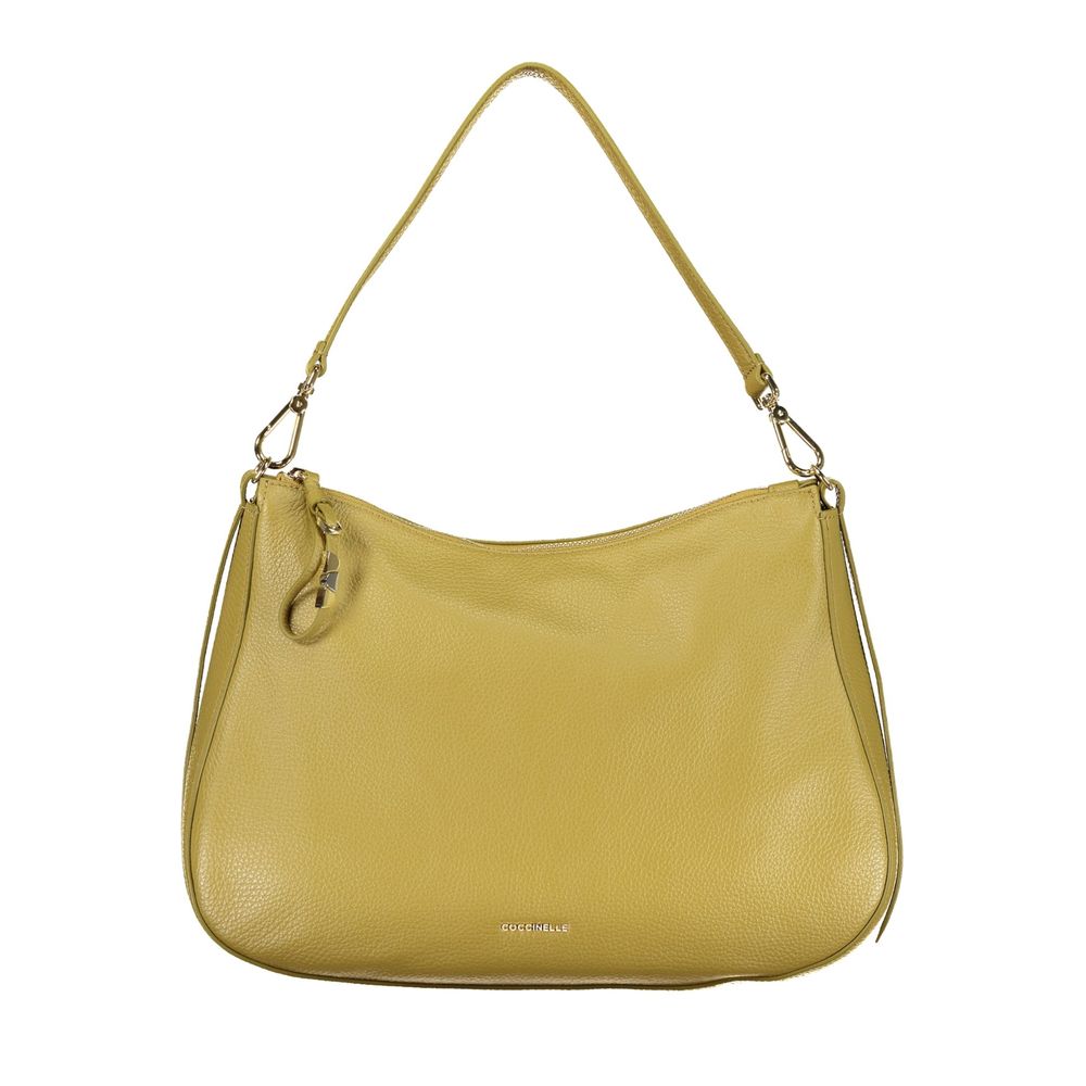 Coccinelle Verde Leather Women's Bag with Adjustable Strap