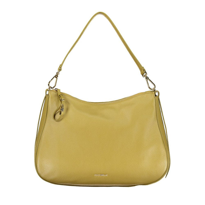 Coccinelle Verde Leather Women's Bag with Adjustable Strap