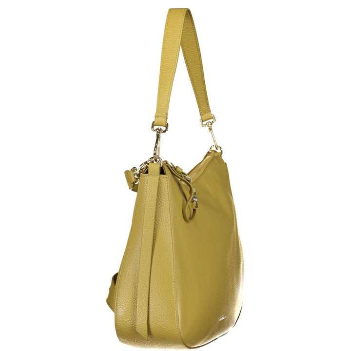 Coccinelle Verde Leather Women's Bag with Adjustable Strap