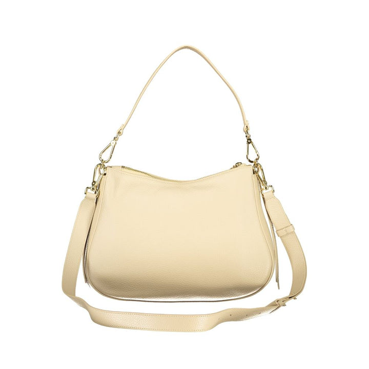 Coccinelle Beige Leather Women's Bag