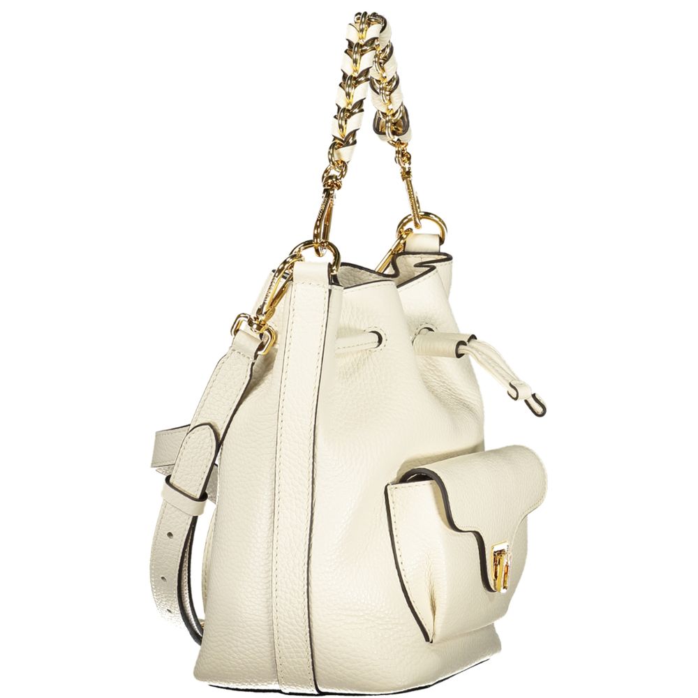 Coccinelle White Leather Handbag