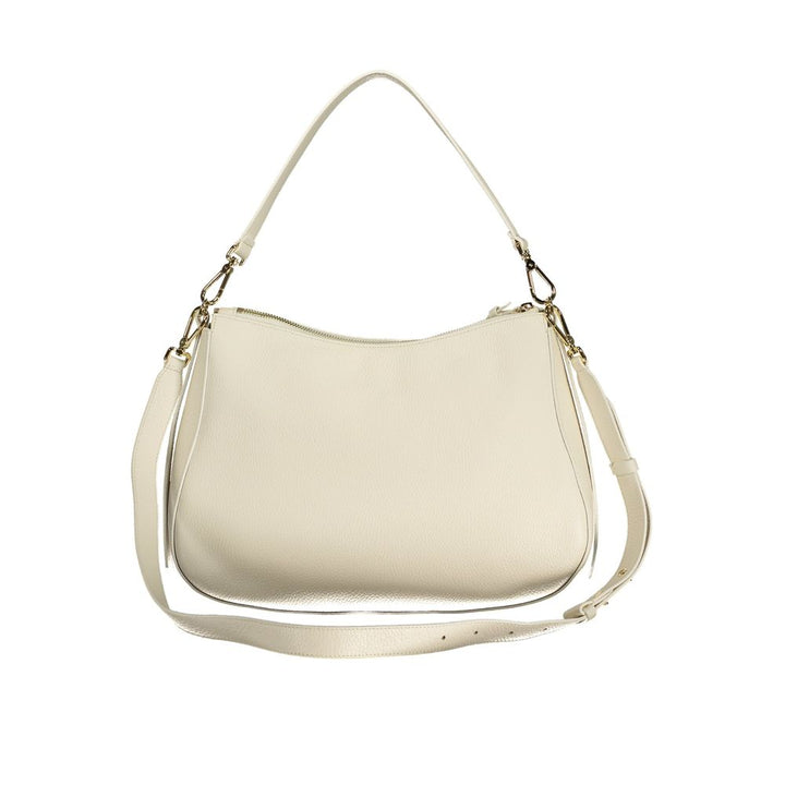 Coccinelle White Leather Handbag