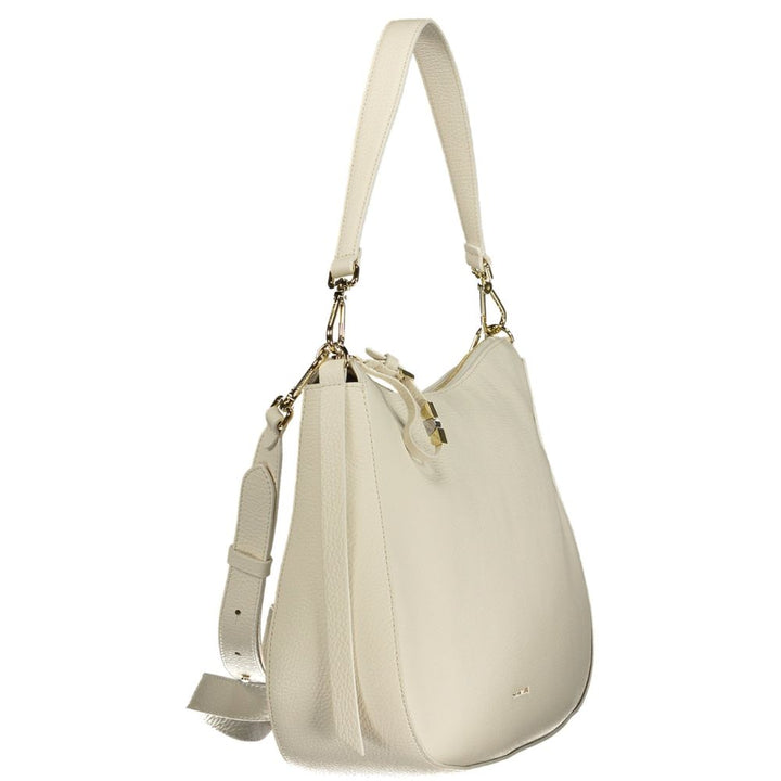 Coccinelle White Leather Handbag