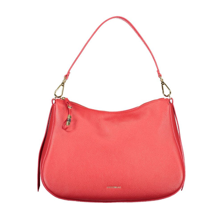 Coccinelle Red Leather Handbag