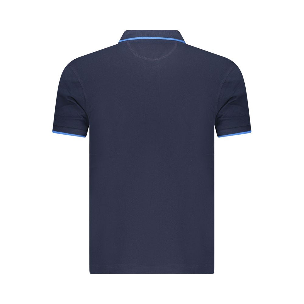 La Martina Blue Cotton Men's Polo Shirt