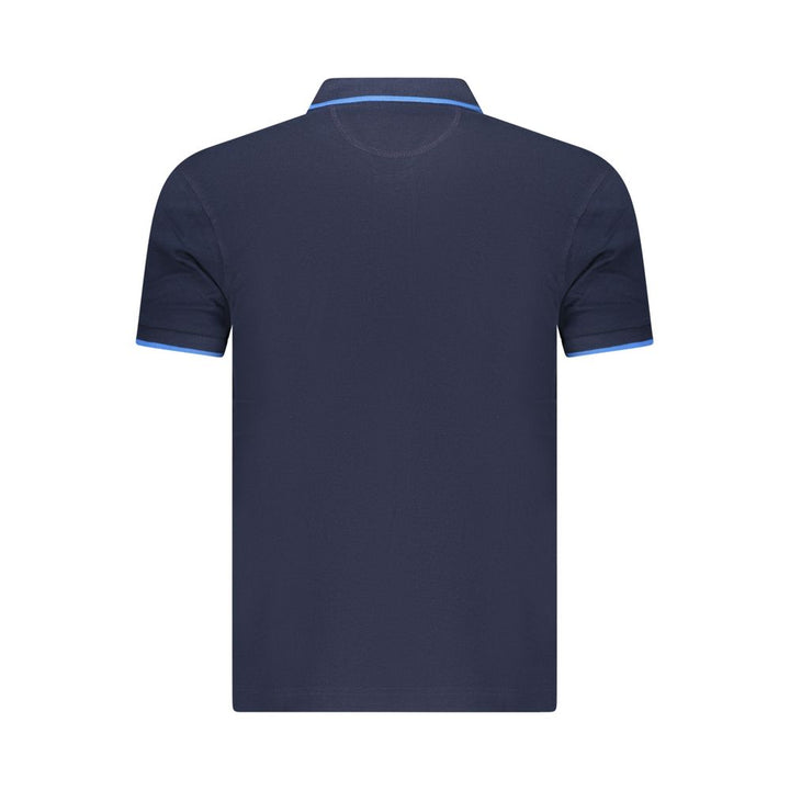 La Martina Blue Cotton Men's Polo Shirt