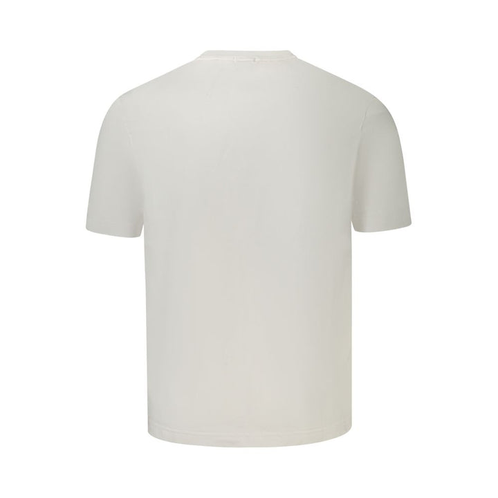 Hugo Boss White Cotton Men's T-Shirt