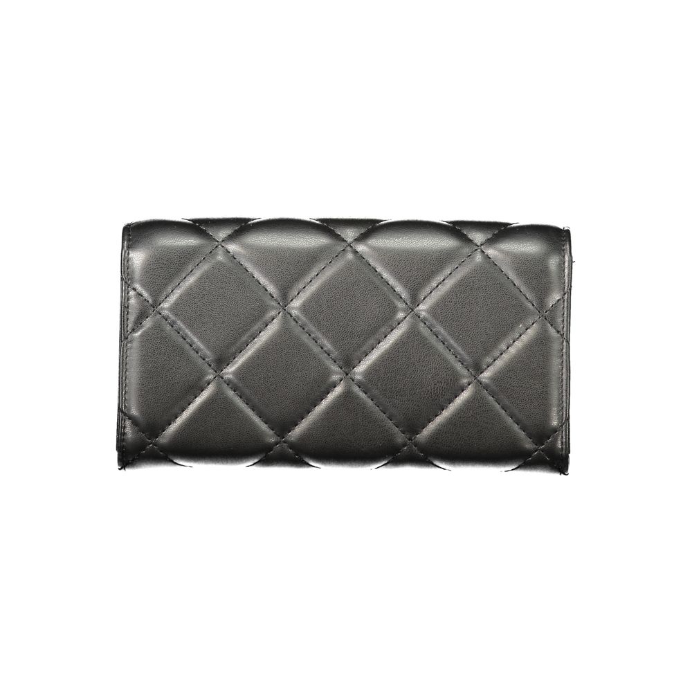 Mario Valentino Nero Polyurethane Women's Wallet