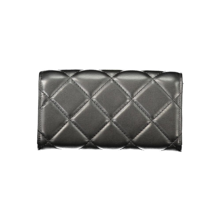 Mario Valentino Nero Polyurethane Women's Wallet