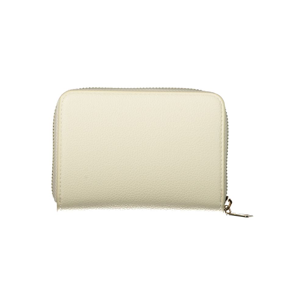 Mario Valentino Beige Polyethylene Wallet