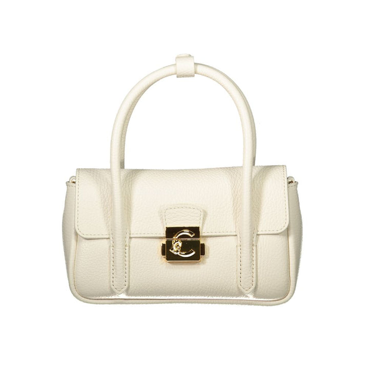 Coccinelle White Leather Handbag