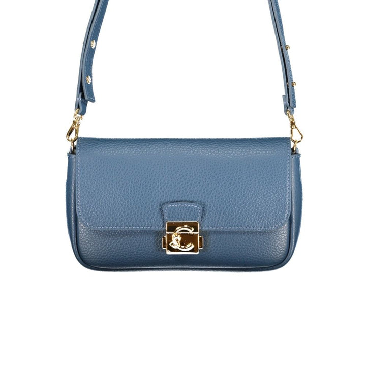 Coccinelle Blue Leather Handbag