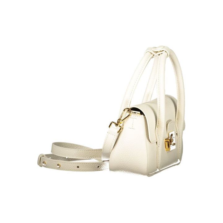 Coccinelle White Leather Handbag