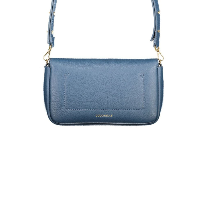 Coccinelle Blue Leather Handbag