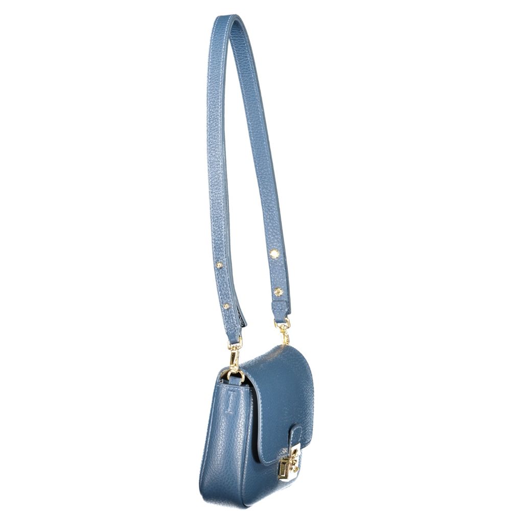 Coccinelle Blue Leather Handbag