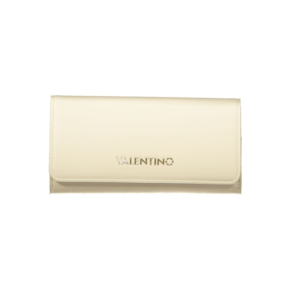 Mario Valentino Beige Polyethylene Wallet
