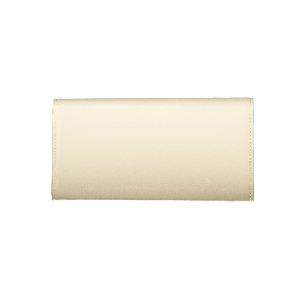 Mario Valentino Beige Polyethylene Wallet