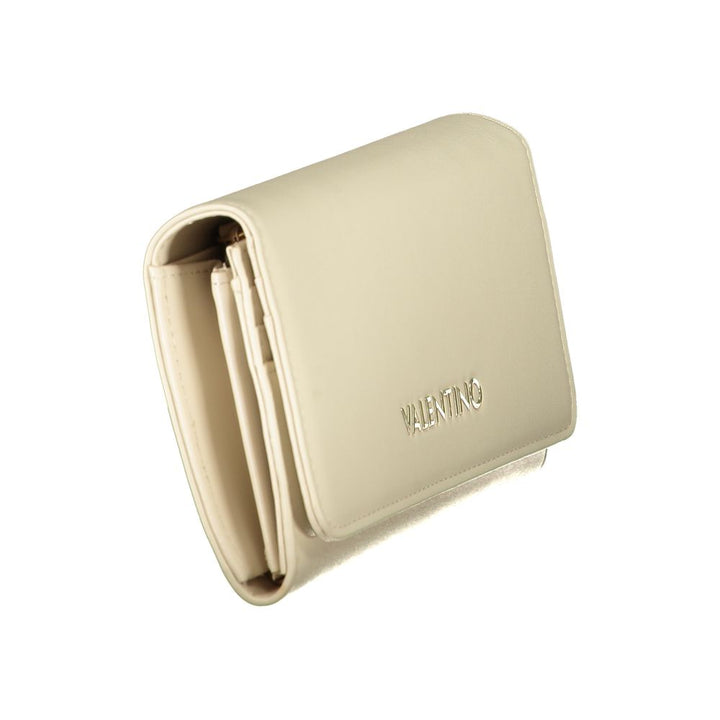Mario Valentino Beige Polyethylene Wallet