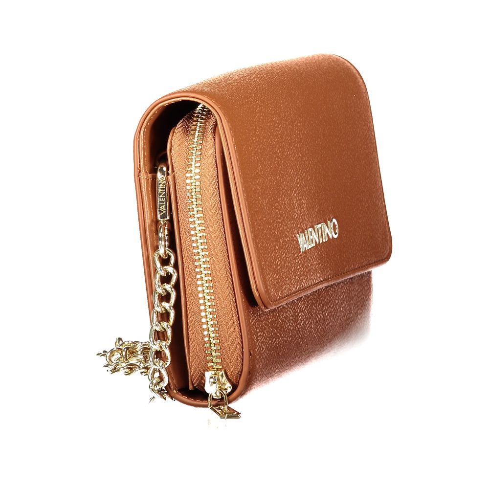 Mario Valentino Brown Polyethylene Wallet