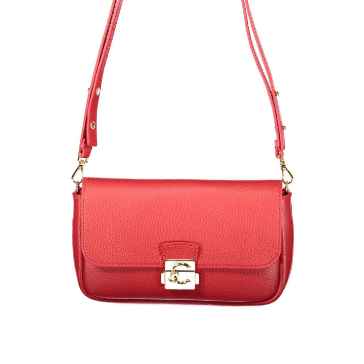 Coccinelle Red Leather Handbag
