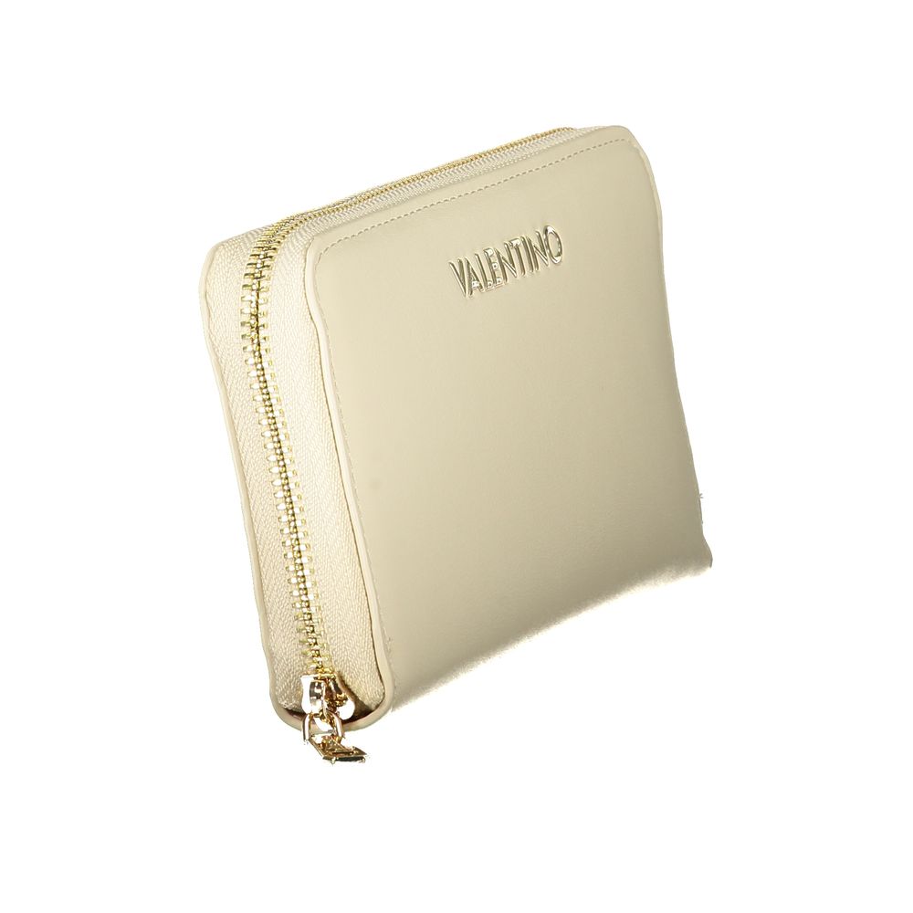 Mario Valentino Beige Polyethylene Wallet
