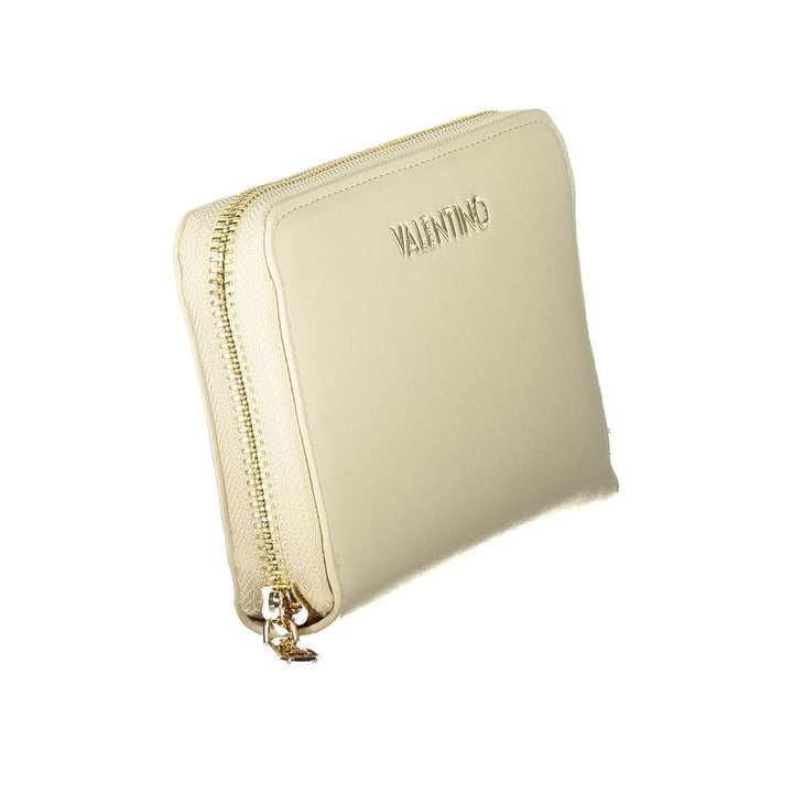 Mario Valentino Beige Polyethylene Wallet