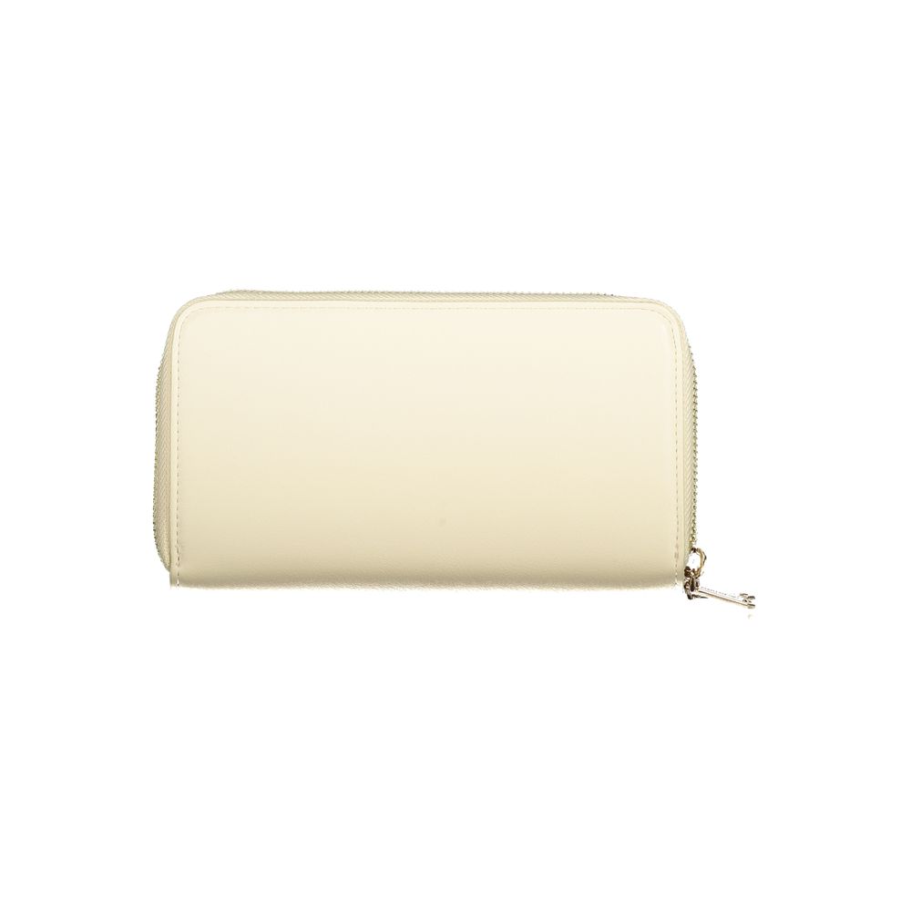 Mario Valentino Beige Polyethylene Wallet