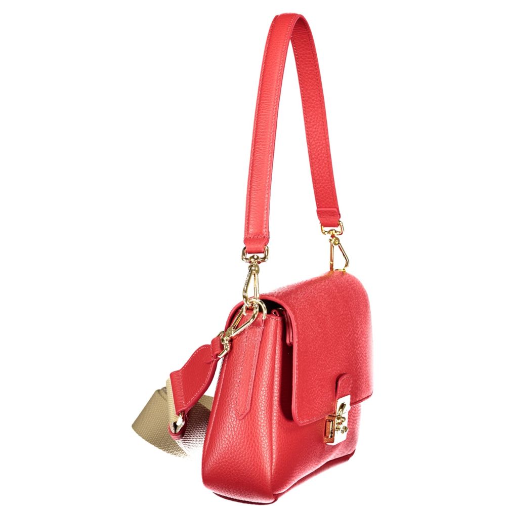 Coccinelle Red Leather Handbag