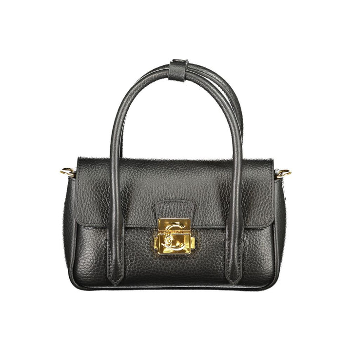 Coccinelle Black Leather Handbag