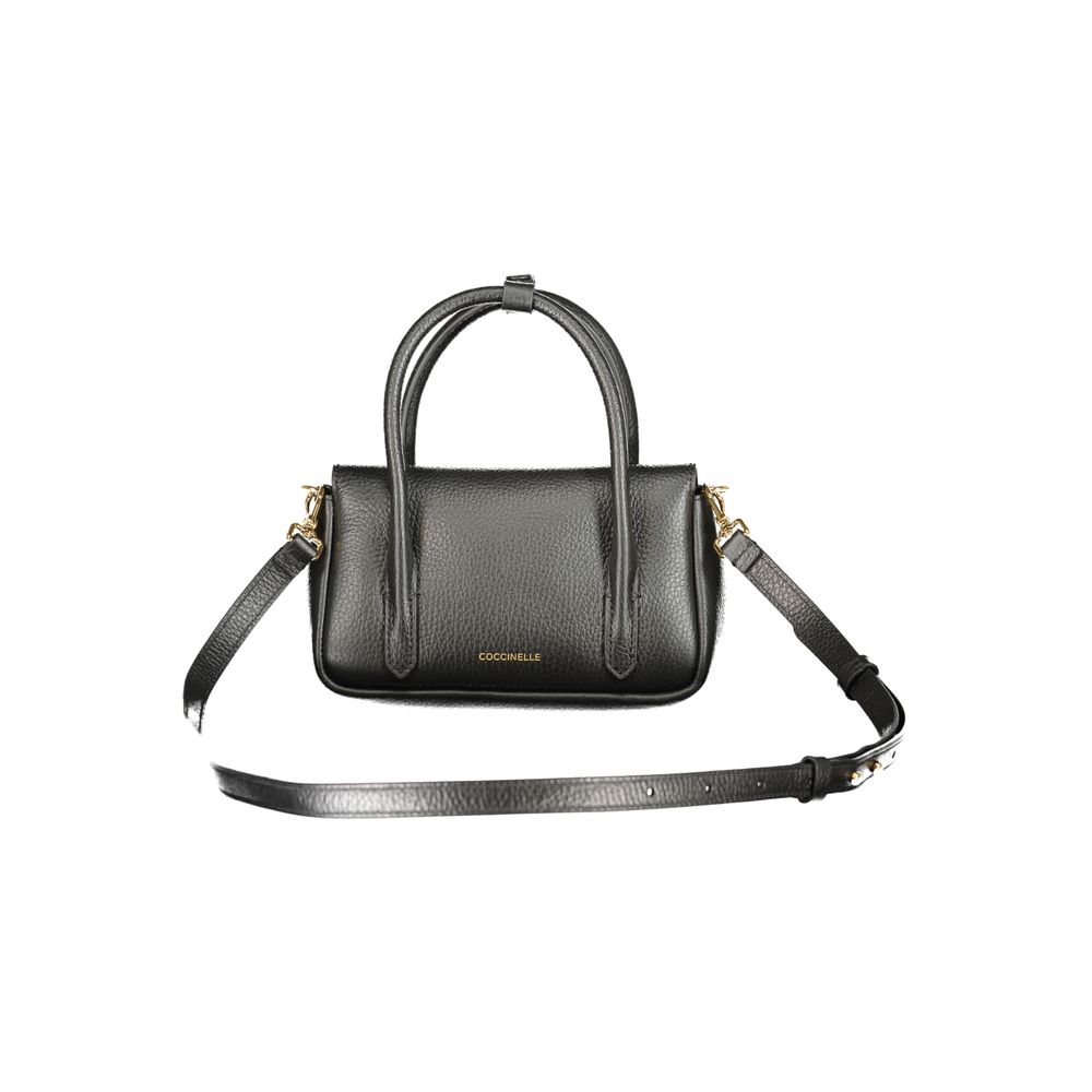 Coccinelle Black Leather Handbag