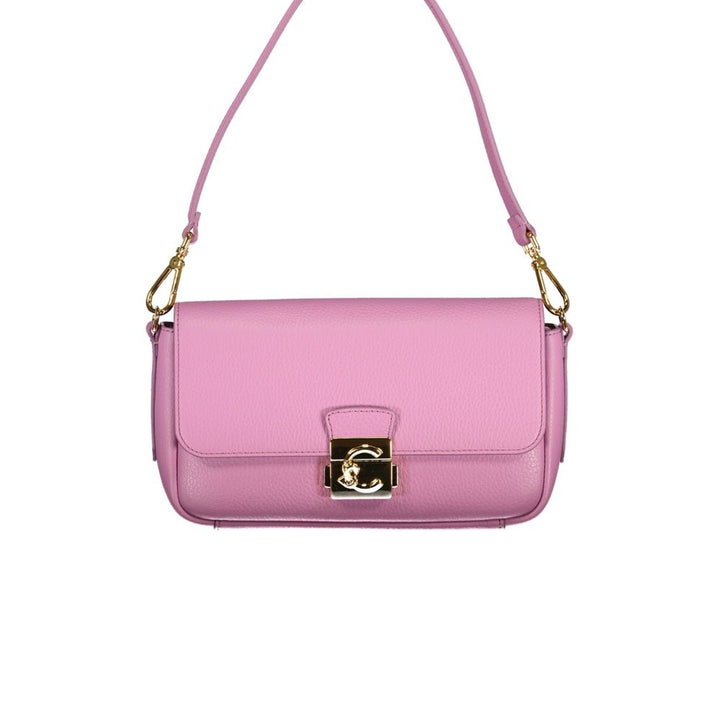 Coccinelle Purple Leather Handbag