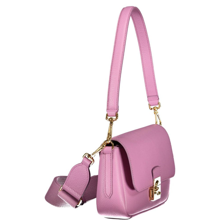 Coccinelle Purple Leather Handbag