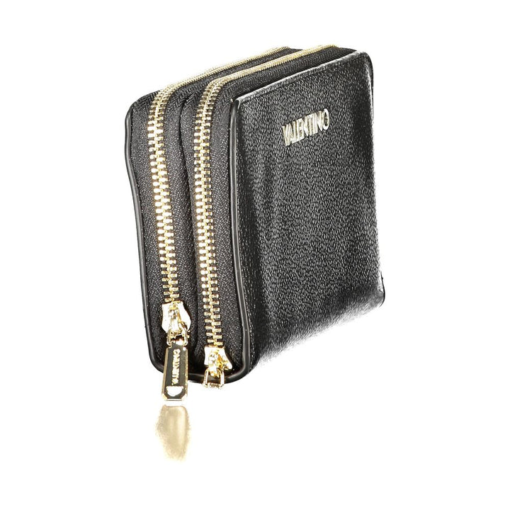 Mario Valentino Black Polyethylene Wallet