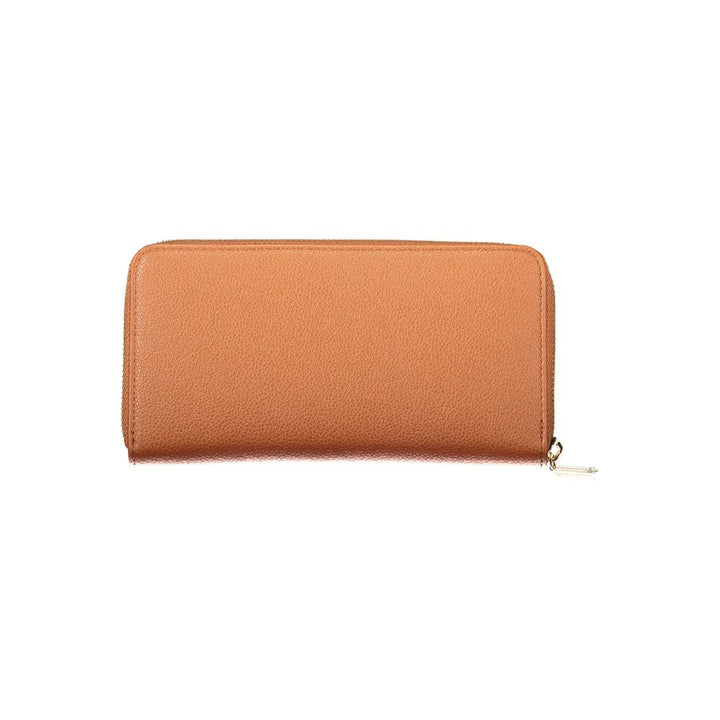 Mario Valentino Brown Polyethylene Wallet