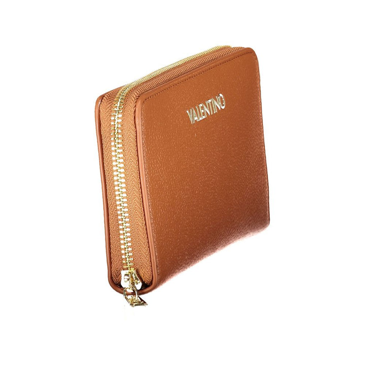 Mario Valentino Brown Polyethylene Wallet