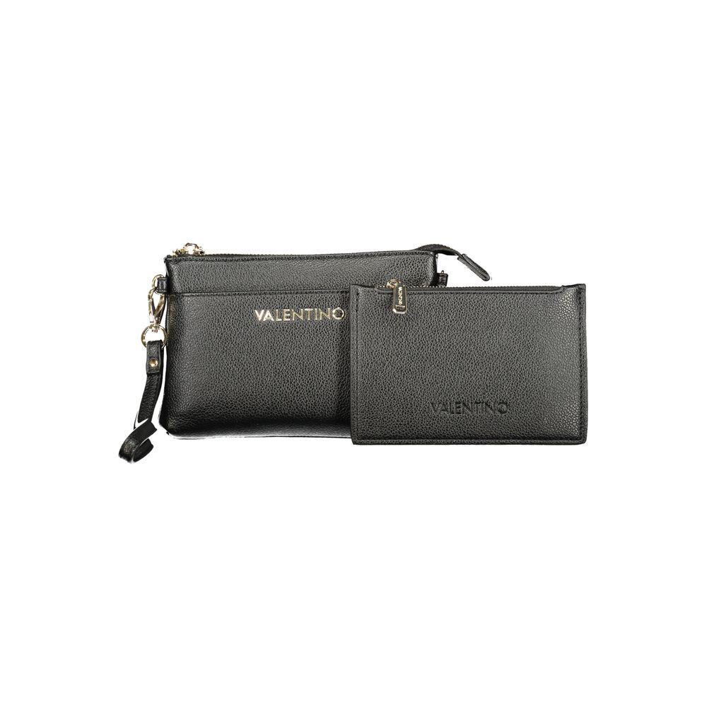 Mario Valentino Black Polyethylene Wallet