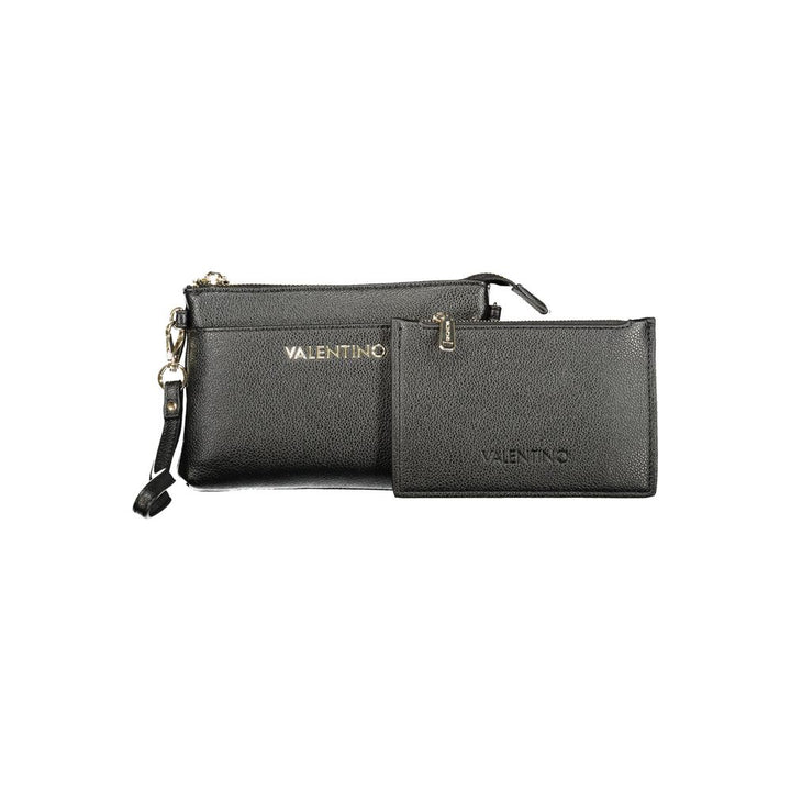 Mario Valentino Black Polyethylene Wallet