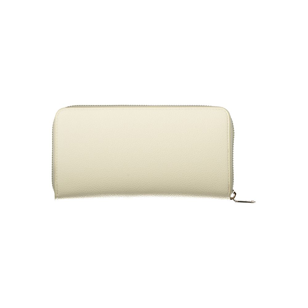 Mario Valentino Beige Polyethylene Wallet