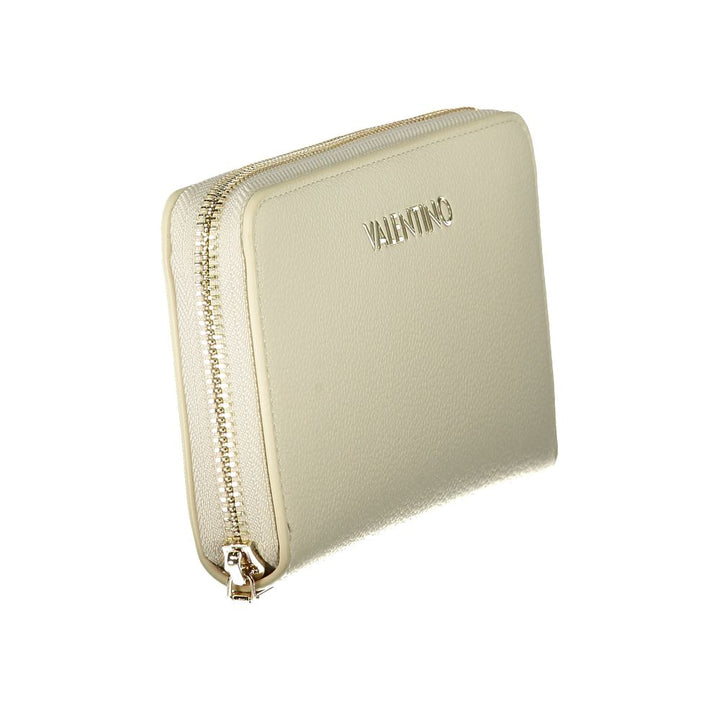 Mario Valentino Beige Polyethylene Wallet
