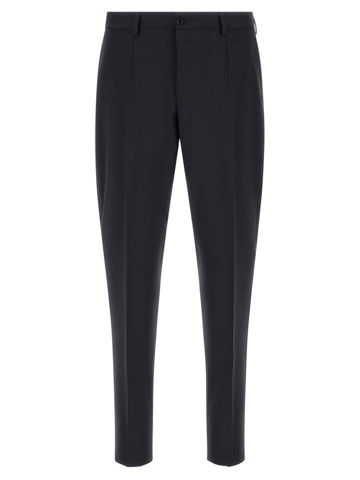 Dolce & Gabbana Blue Virgin Wool Two-Piece Suit