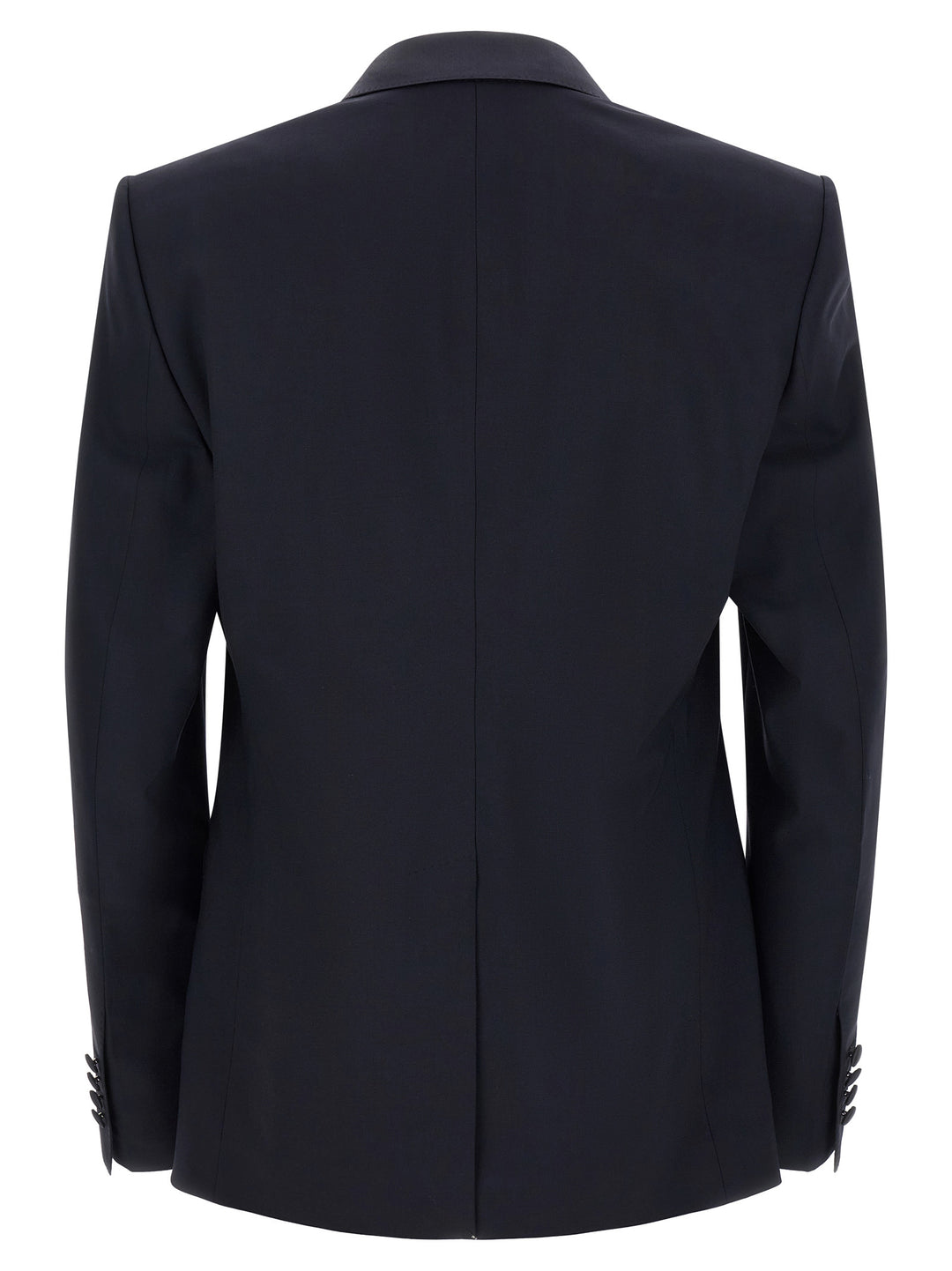 Dolce & Gabbana Blue Virgin Wool Two-Piece Suit