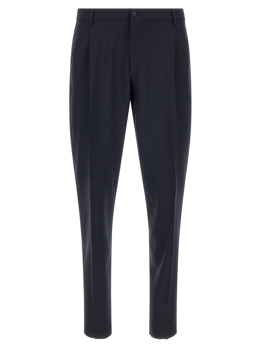 Dolce & Gabbana Blue Virgin Wool Two-Piece Suit