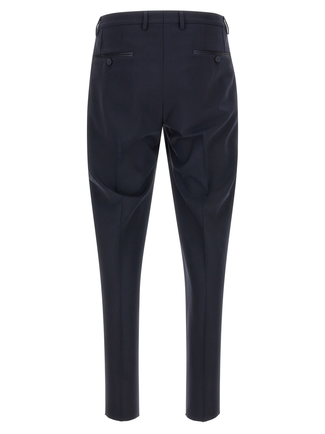 Dolce & Gabbana Blue Virgin Wool Two-Piece Suit